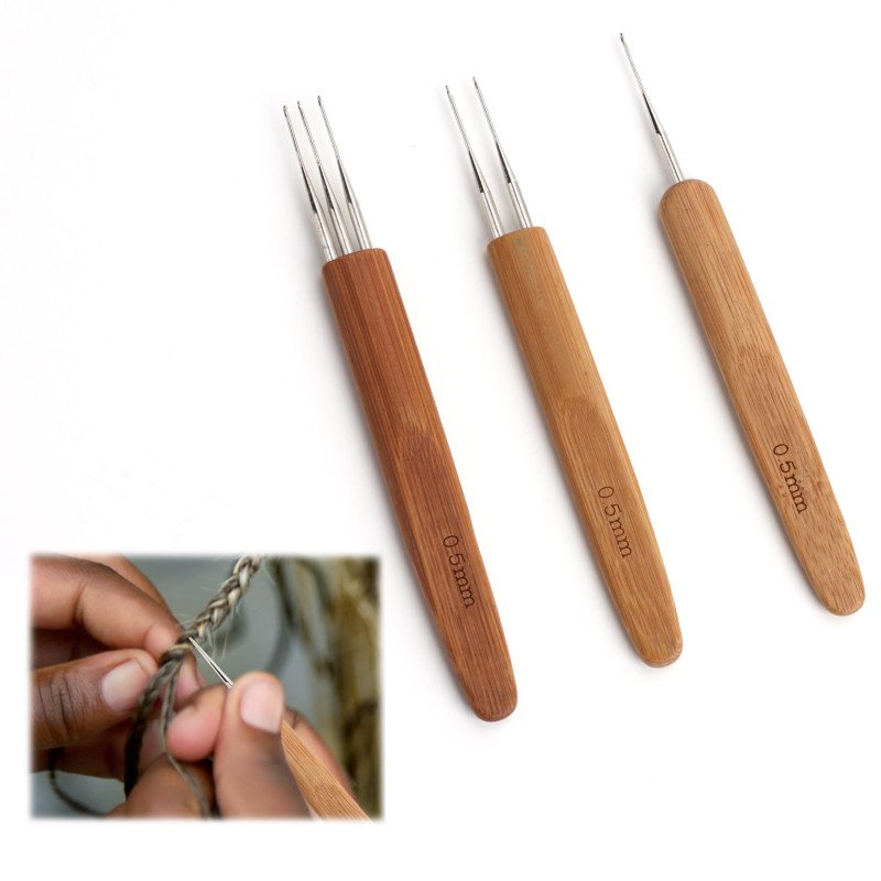 Selmanou Needle Set For Dread Locks (3pcs)